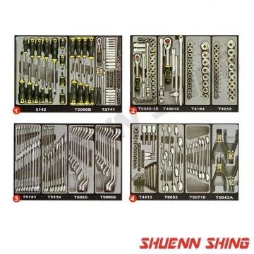7抽工具車附六層工具組 F-10217+325