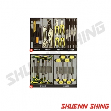8抽工具車附六層工具組 F-10218+325