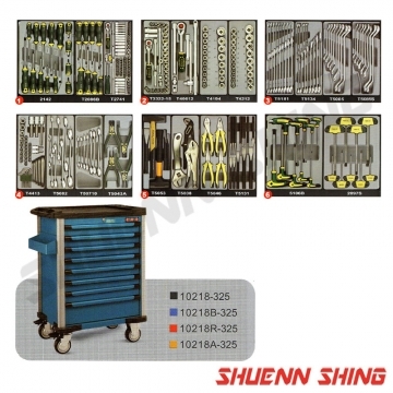 8抽工具車附六層工具