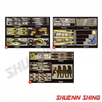 8抽大型工具車附七層工具組 F-10318+492