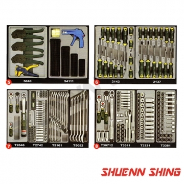 13抽工具車附十一層工具組 F1013+562