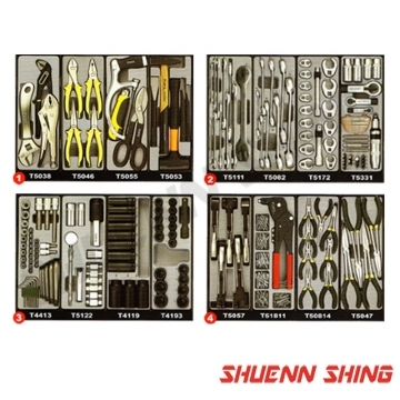 13抽工具車附十一層工具組 F1013+562