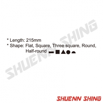 5件小型銼刀組 T-7433