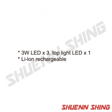 可彎工作燈LED (充電式)9W T-9009