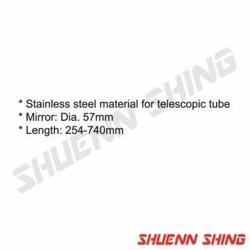 伸縮折射鏡 254-740mm T-7108