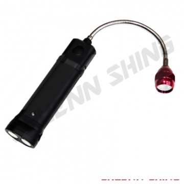 3W充電式可彎燈(鋁