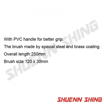 膠柄鋼絲刷 J-5721