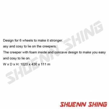 鐵架型修車臥板 J-3105