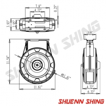 10米電源輪座 X-B280E