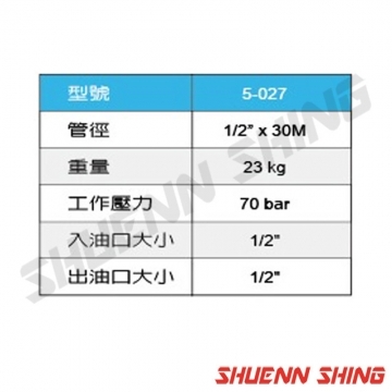 日本三協開放式進口捲盤(大) 5027