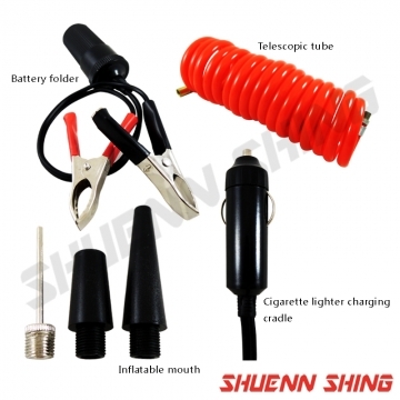 金屬雙氣缸打氣機12V L-2400