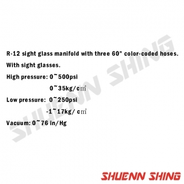 R-12冷媒高低壓錶組 L-1106A