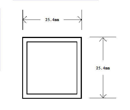 2525-方管規格