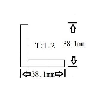 3038-1.2  - 等邊角鋁