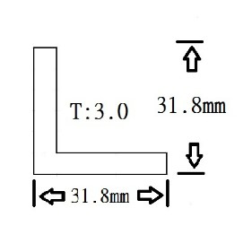 3032-T3.0  - 等邊角鋁