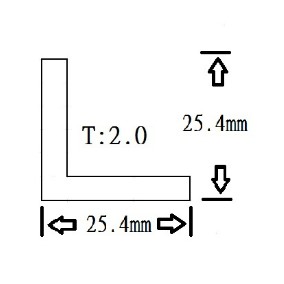 3025-T2.0  - 等邊角鋁