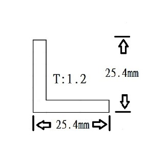 3025-1.2  - 等邊角鋁