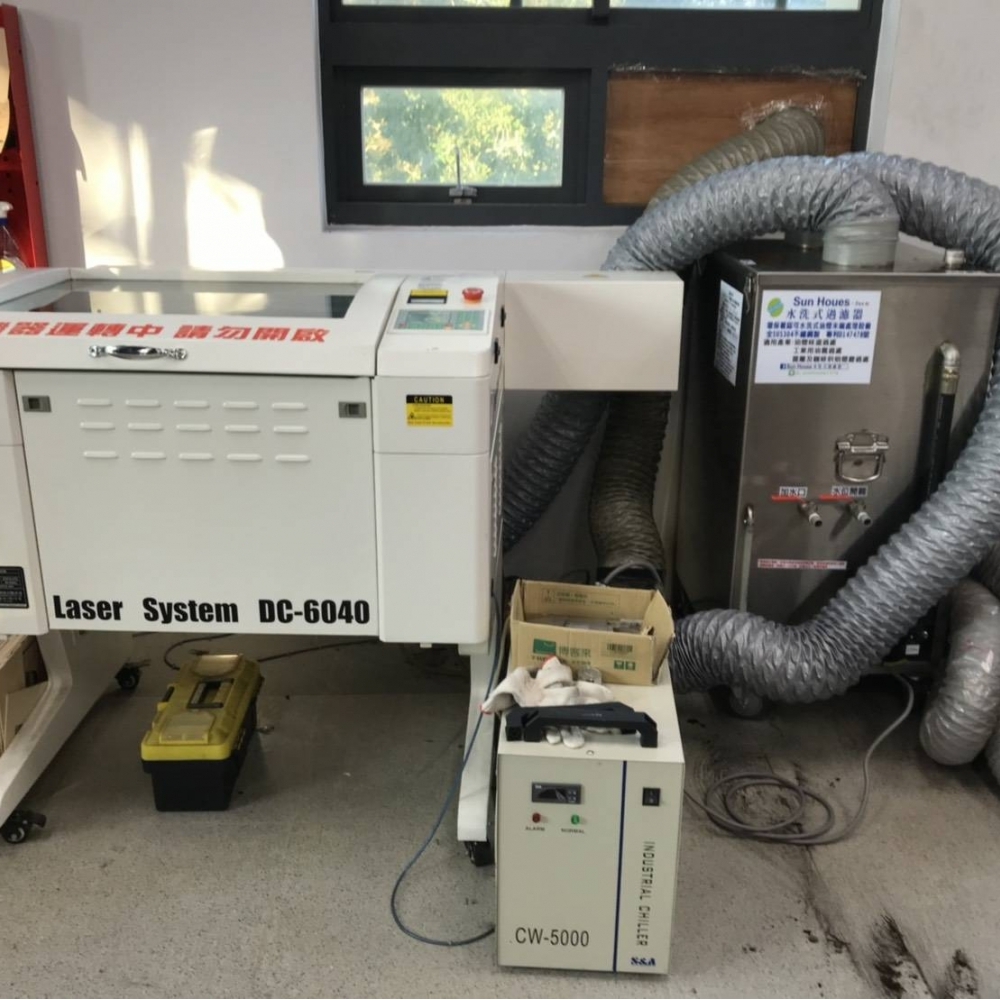 雷射切割(雕刻)機煙塵過濾