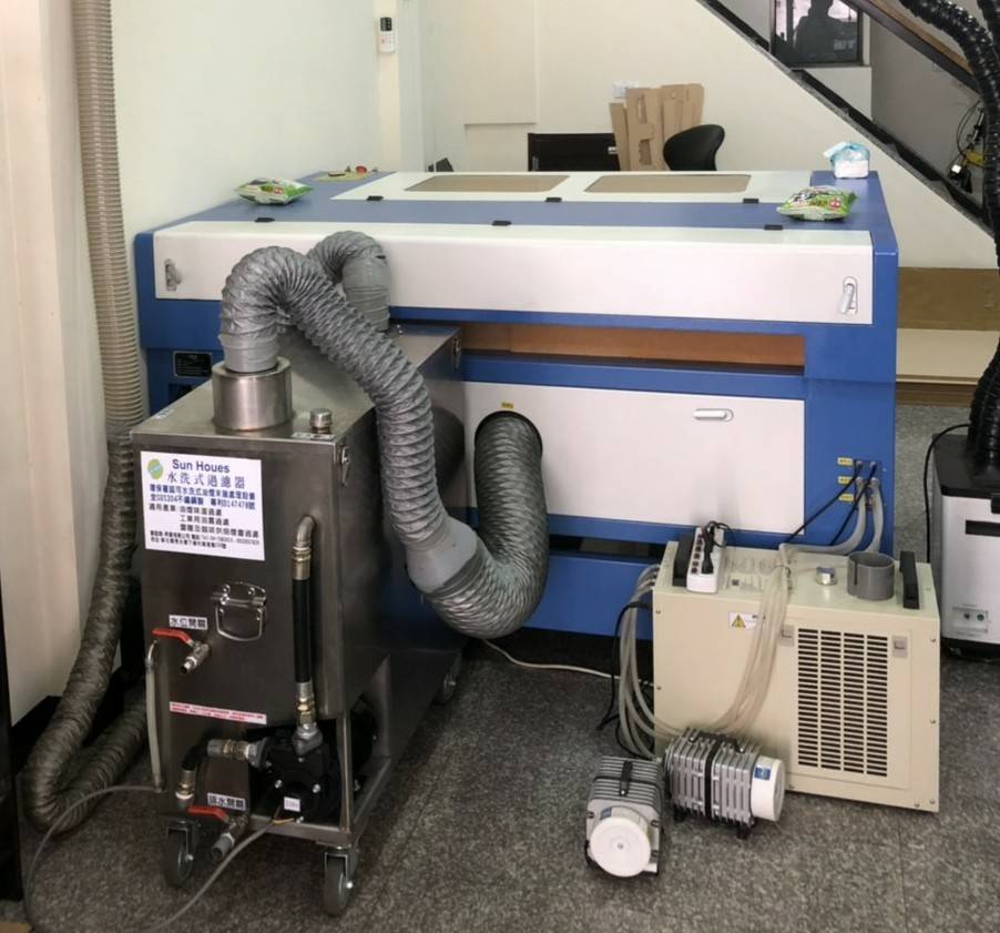 雷射切割(雕刻)機煙塵過濾