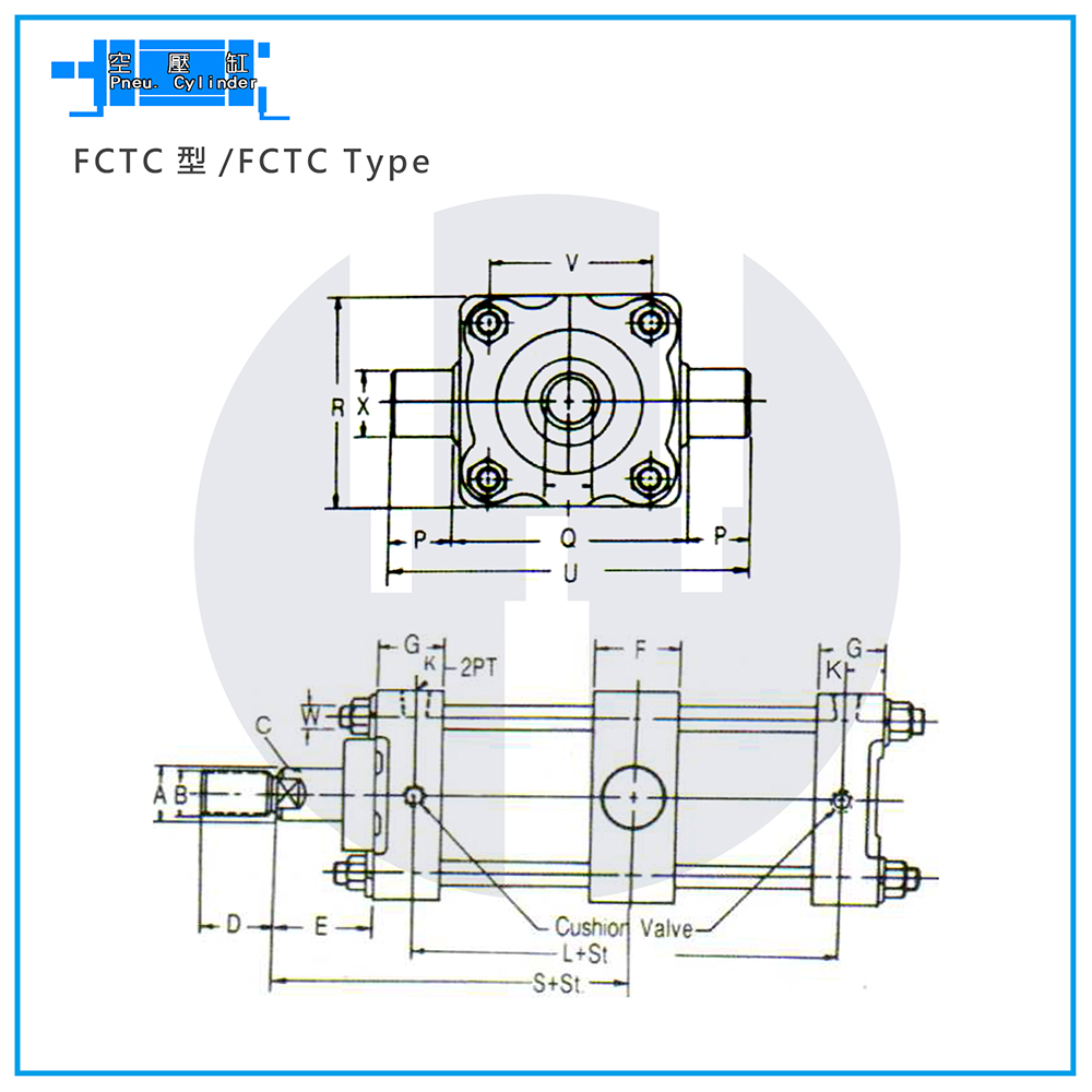 Pneu. Cylinders - FCTC Type