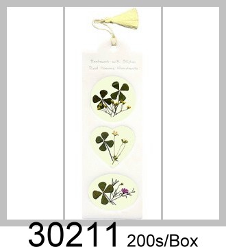 30211 Bookmark Stickers Clover(Duckweed)