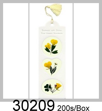30209 Bookmark Stickers Rape flower