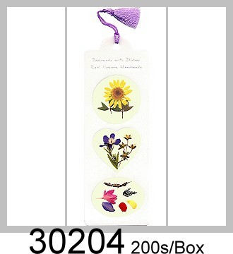 30204 Bookmark Stickers Northpole Yellow