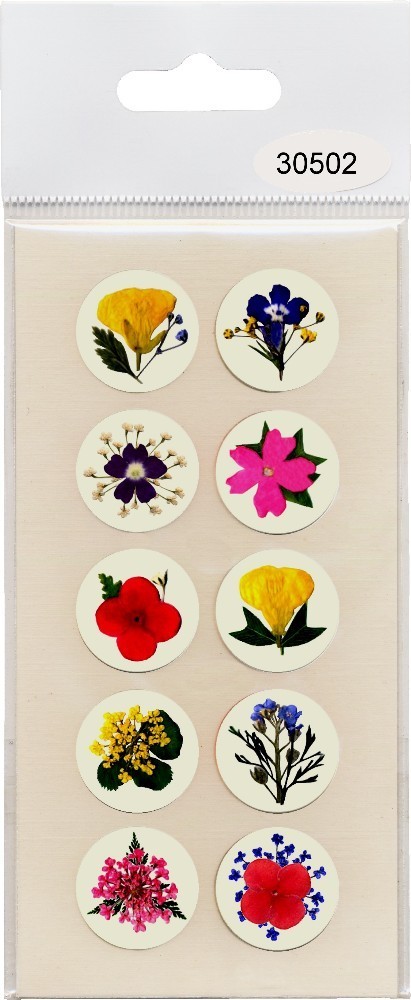 30502 Mini Stickers 10ps -Rape flower
