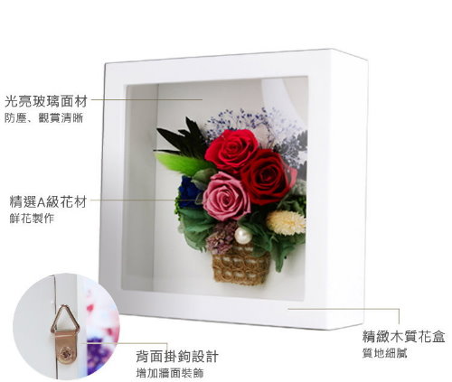 Preserved Flower Shadow Boxes