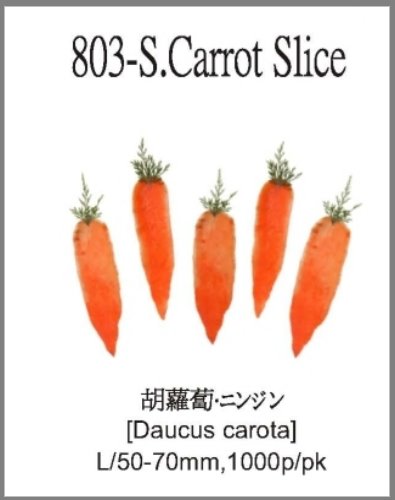 803-S. Carrot Slice 
